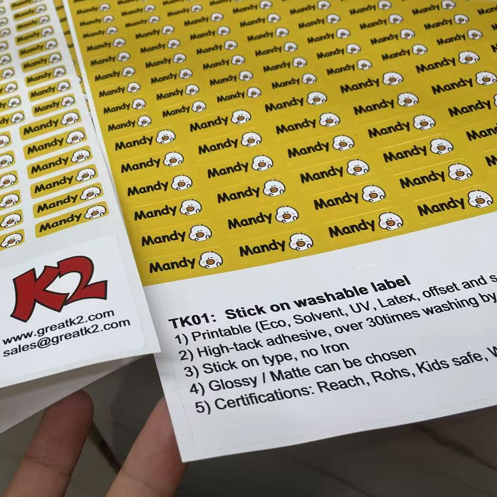 Stip-on Label